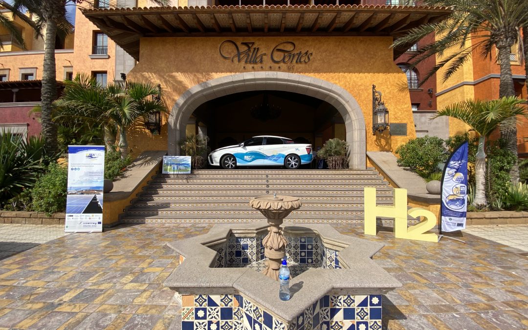 SEAFUEL continúa con las pruebas de los vehículos de hidrógeno traídos a Tenerife